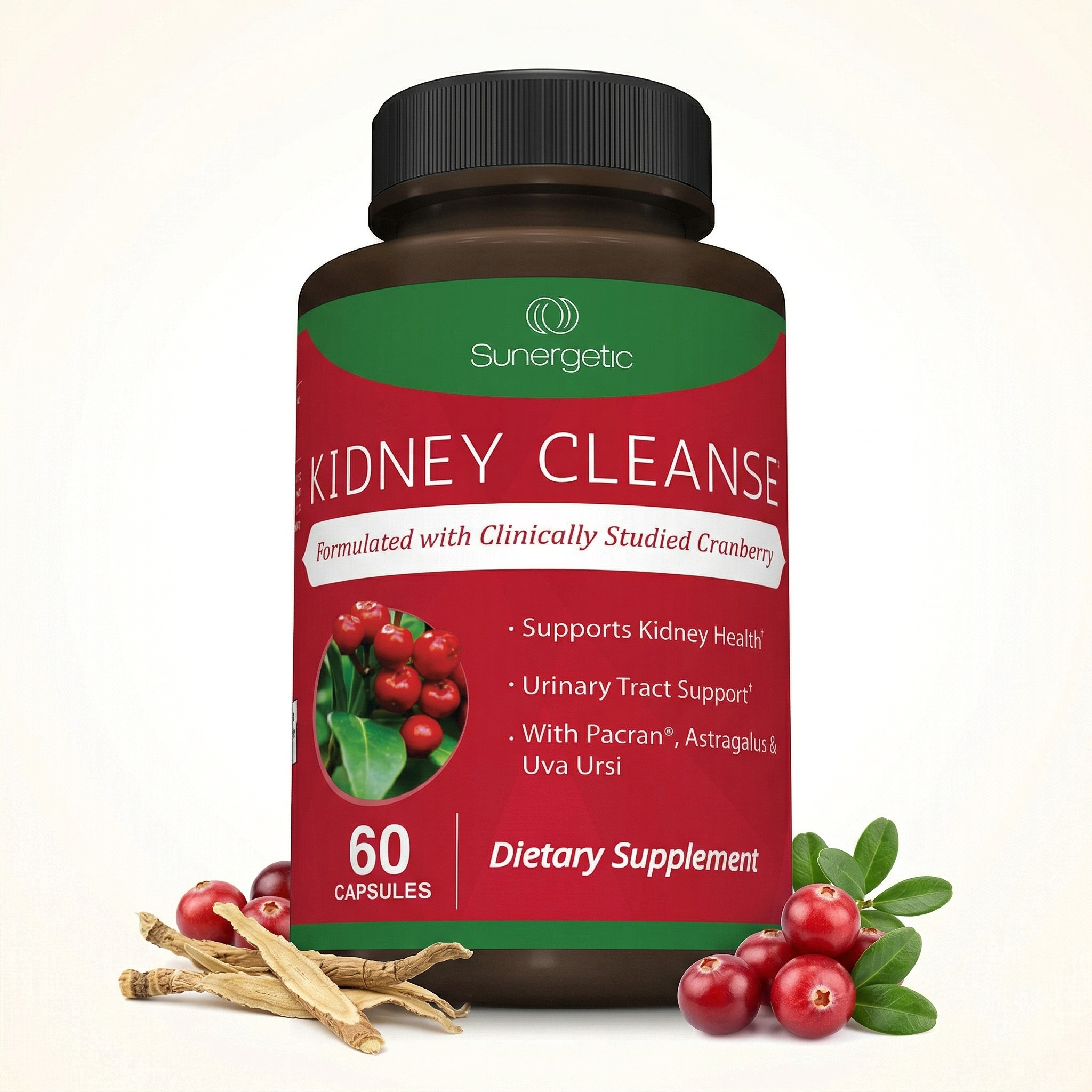 Premium Kidney Cleanse อาหารเสริมบำรุงไต 60 Capsules นำเข้า USA